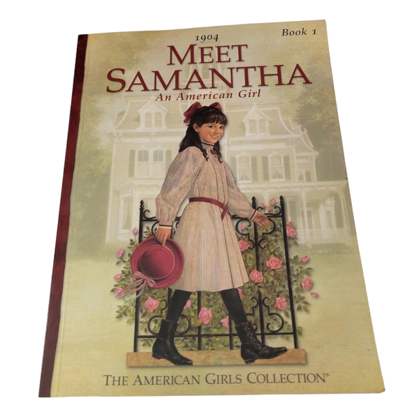 American Girl Doll Samantha PLEASANT COMPANY W Outfit Box Meet Book Hand Tag - Picture 11 of 12
